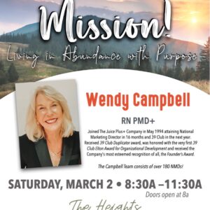 The Wow Is In The Mission With Wendy Campbell